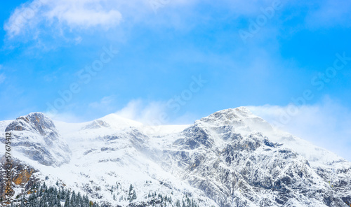Snow Drift on Mountain Peaks © Andreas Krappweis