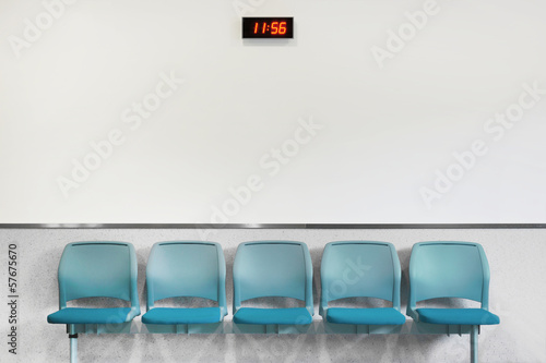 Waiting Area Seating in Blue