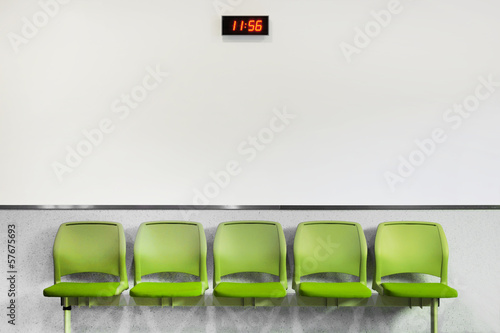 Obraz na plátne Waiting Room Chairs