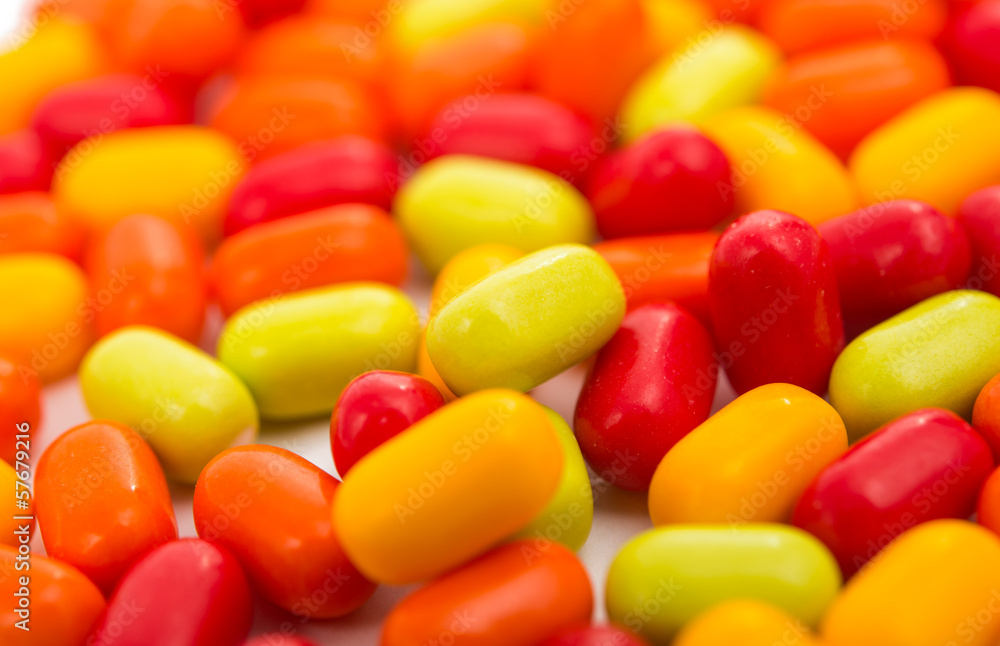 Colourfull candies isolated Colourfull candies isolated