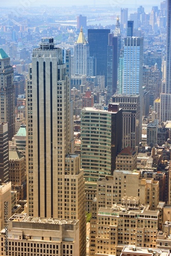 New York City - Midtown Manhattan aerial view