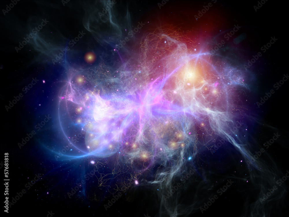 Visualization of Fractal Nebulae