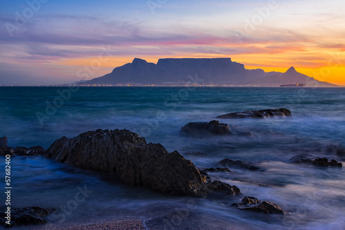 Table Mountain sunset