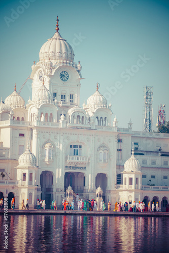 Sikh gurdwara Golden Temple. Amritsar, Punjab, India