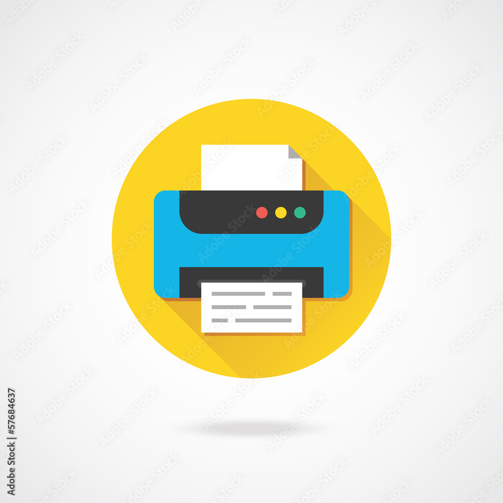 Vector Printer Icon Vector Printer Icon