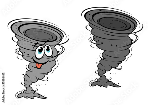 Cartoon hurricane