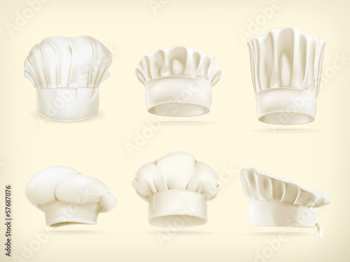 Chef hats set