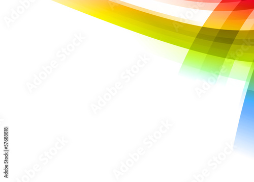 Colorful wave abstract background