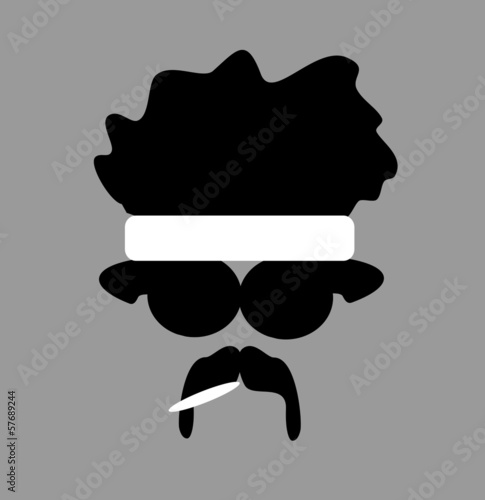 man wearing headband smoking marijuana