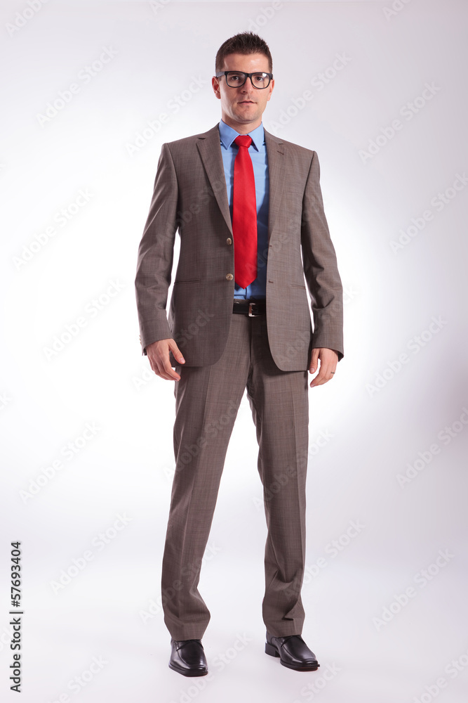 portrait of a young business man portrait of a young business man