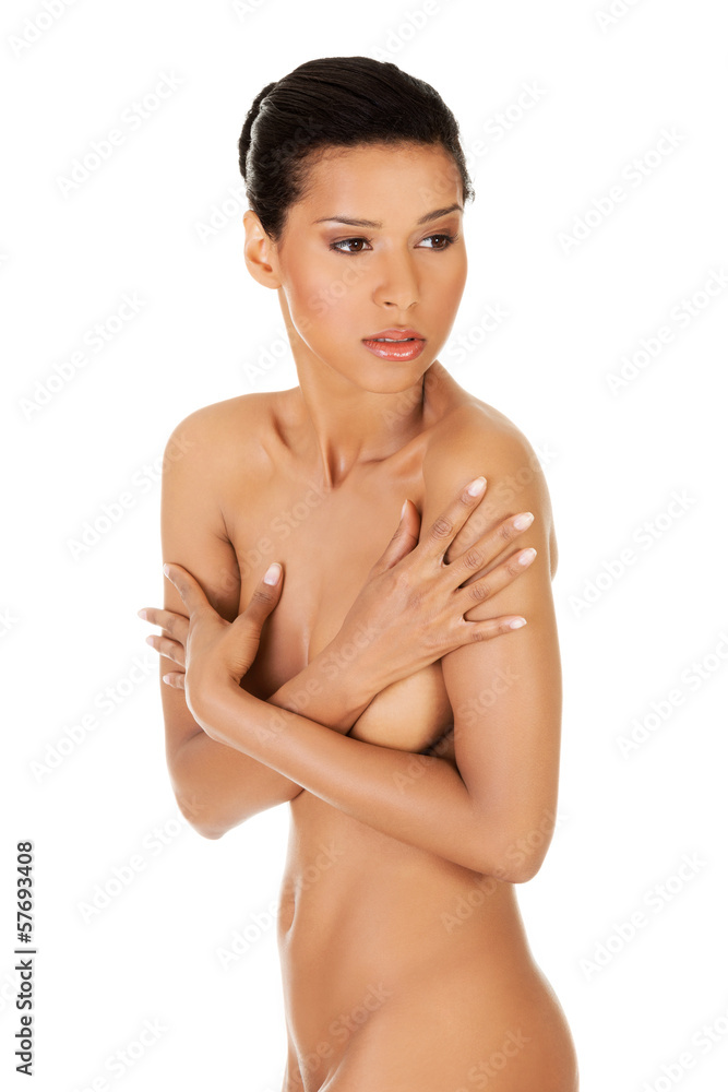 Beautiful fit topless woman Beautiful fit topless woman