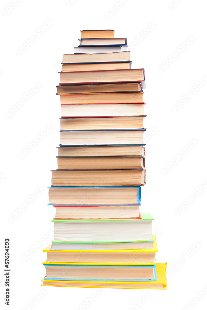 High books stack High books stack