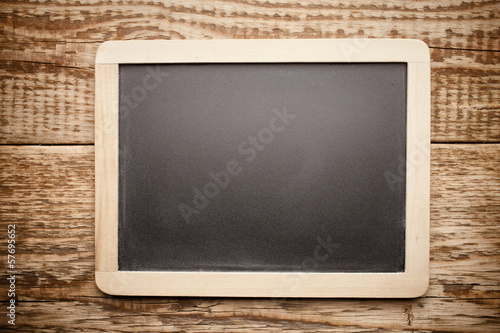 Menu blackboard.