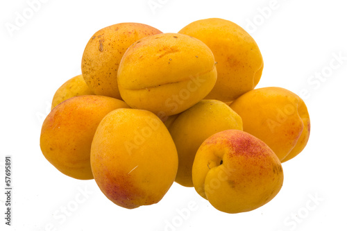 Apricots heap