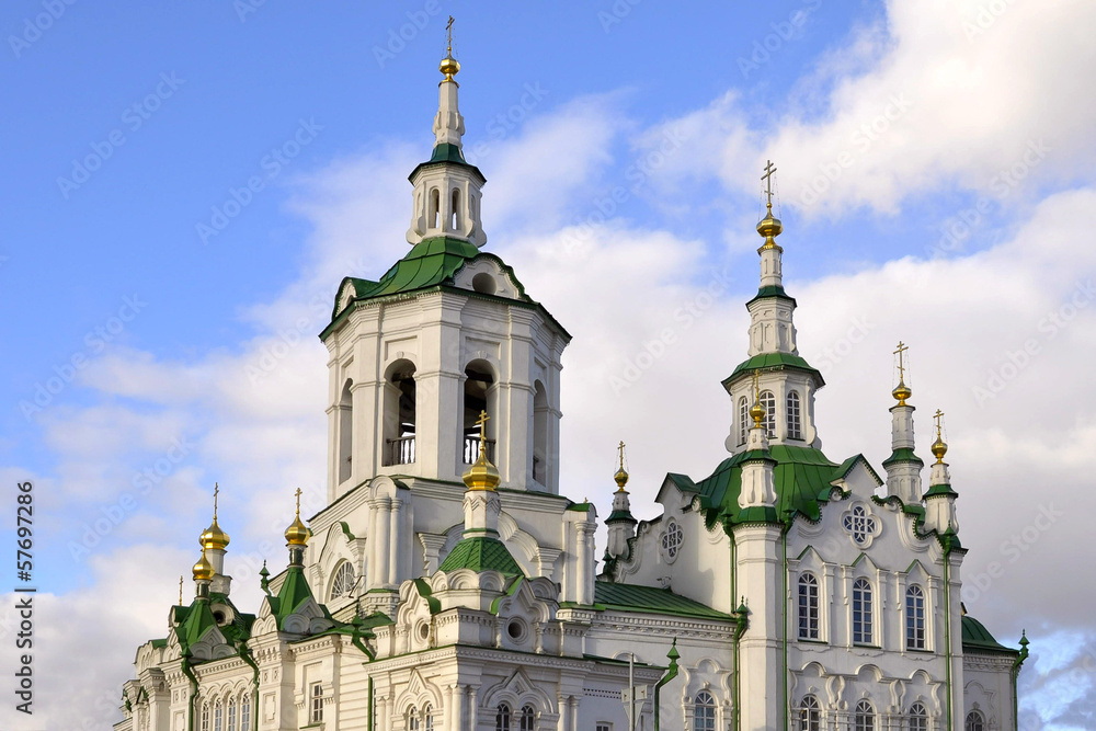 Spassky church in Tyumen.
