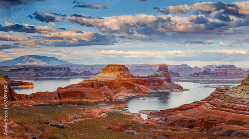 Lake Powell from Alstrom Point photo