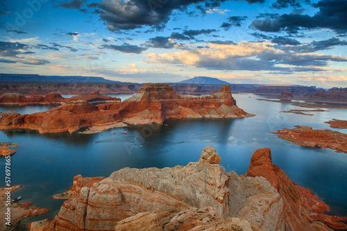 Lake Powell from Alstrom Point photo