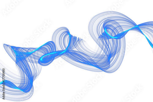 abstract twisted net wave photo