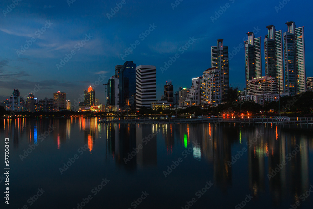 Bangkok night.