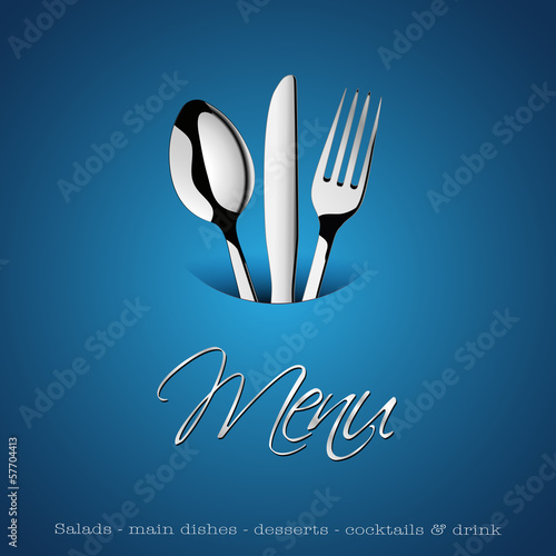 Menu Restaurant_blue