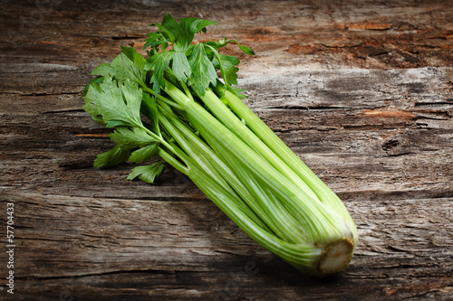 Organic vegetables - celery. Food background