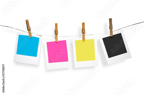 Wallpaper Mural Blank photo frames on line Torontodigital.ca