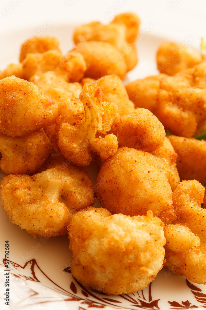 fried cauliflower fried cauliflower