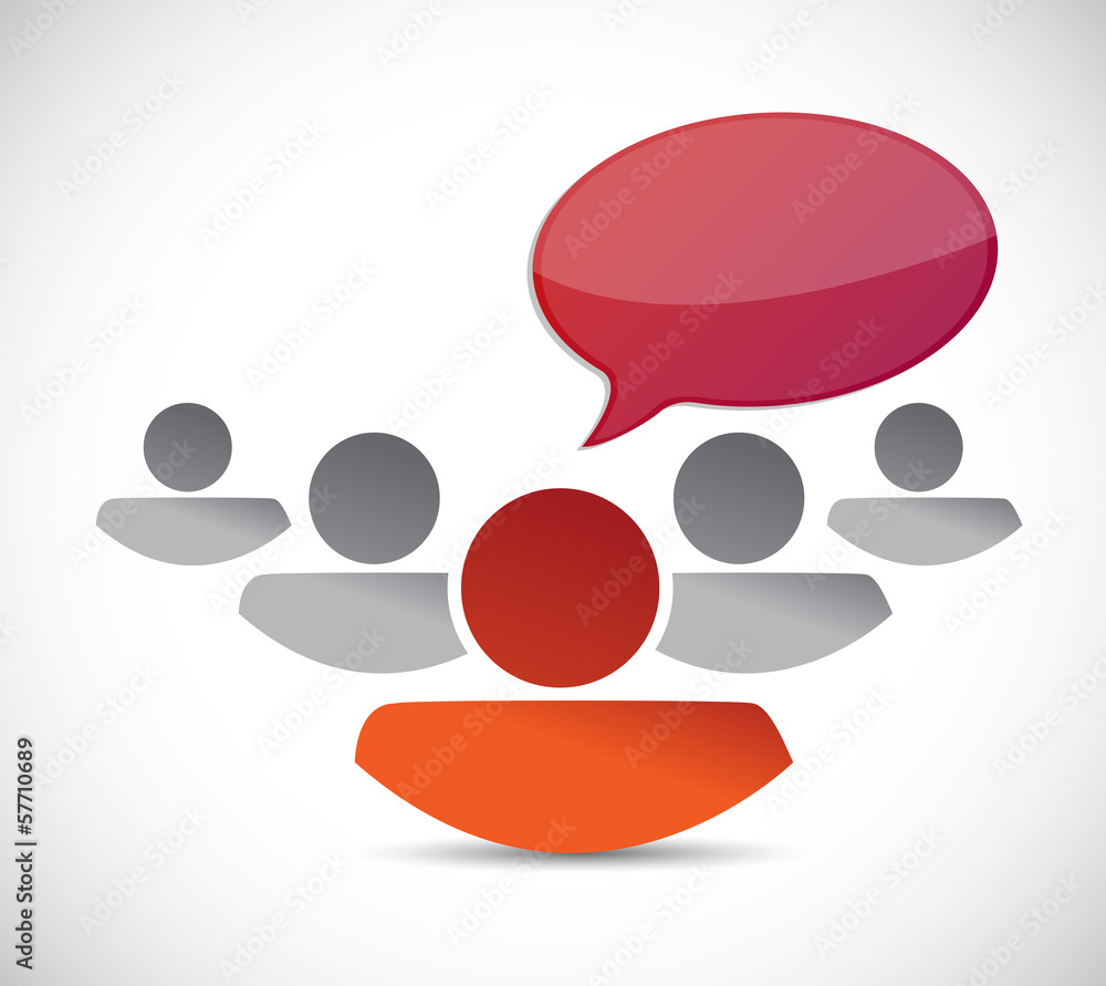 people communication concept. blank message people communication concept. blank message