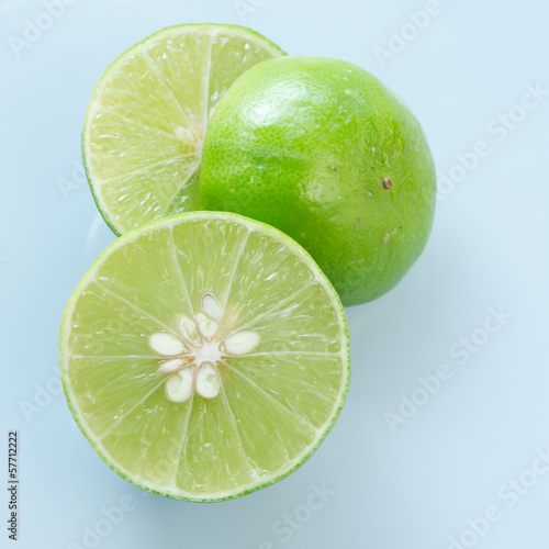 lemon slice close up