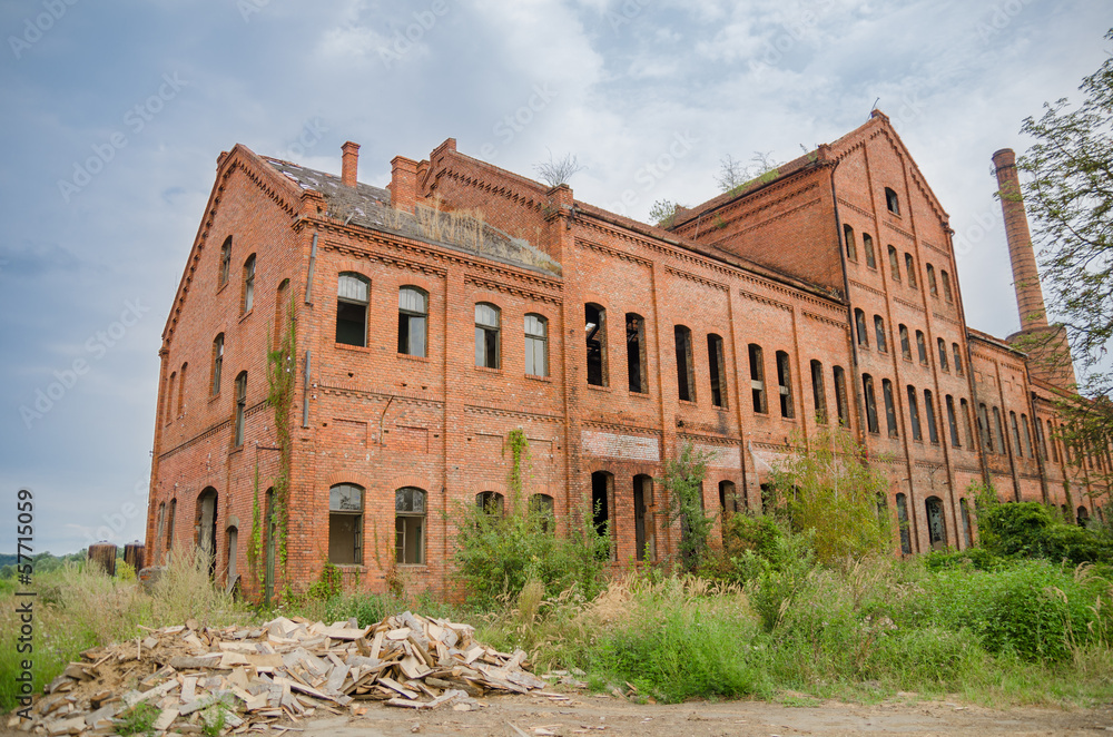 Old brick industrial