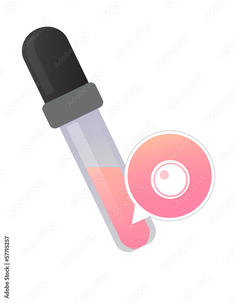 Dropper with an ovule Dropper with an ovule