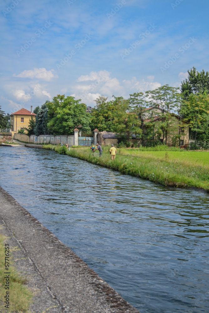 Fototapeta premium navigli panorama