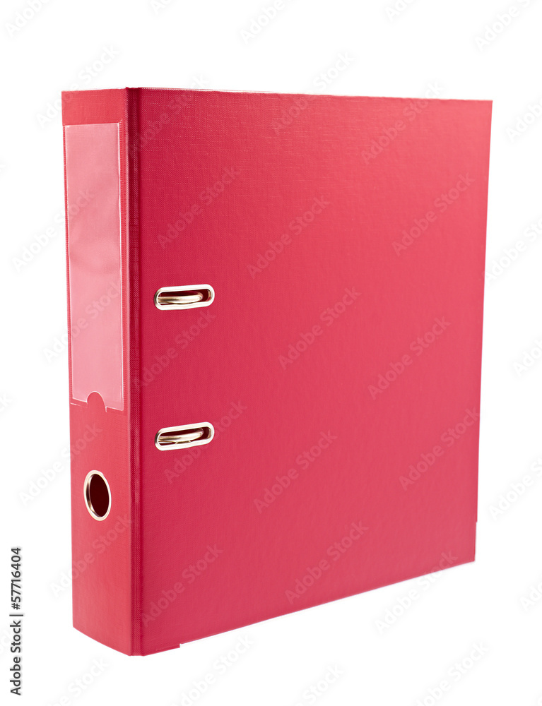 Office folder isolated on white background Office folder isolated on white background
