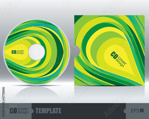 CD Cover Design Template Set 4