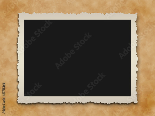 Old photo on grunge background