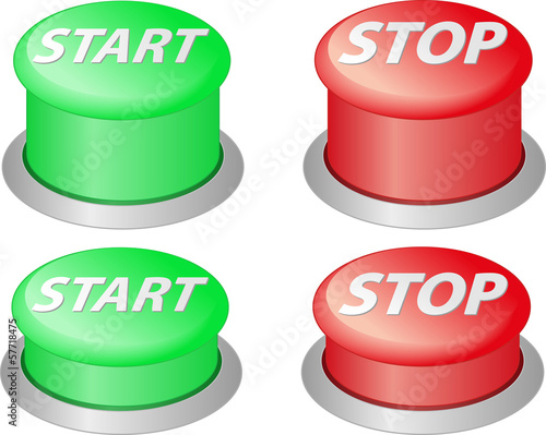 start stop buttons