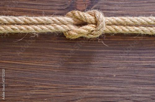 rope on wooden backgrounds