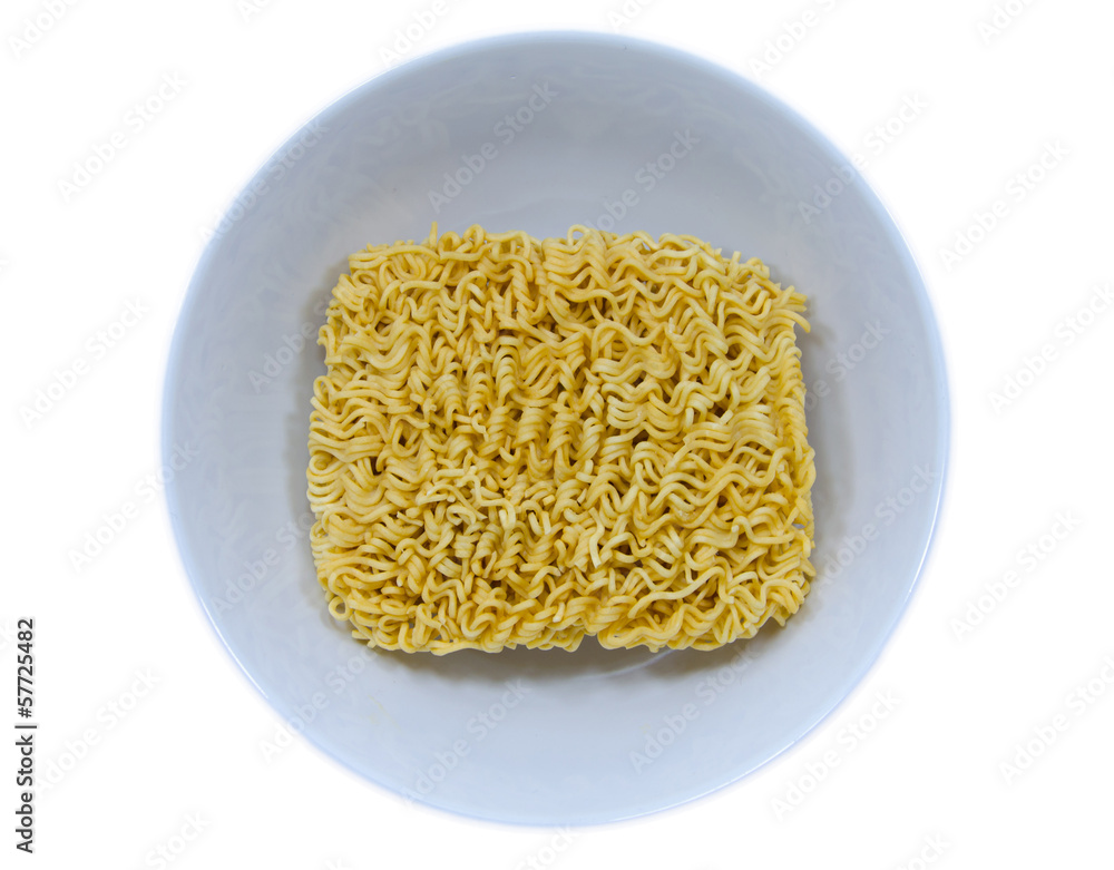 Cup dried noodles of fast preparation Cup dried noodles of fast preparation