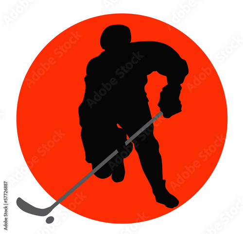 Canvas Print アイスホッケー