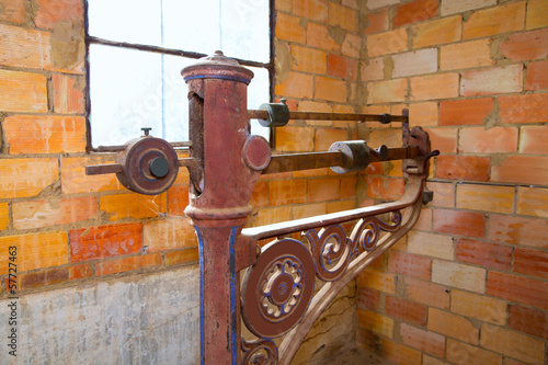 Fotografia steelyard roman balance romaine grunge antique