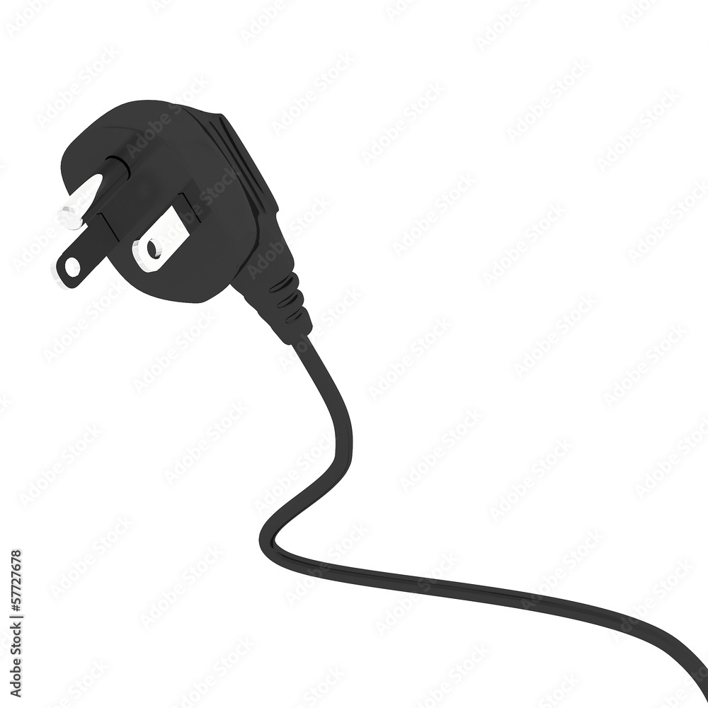 3d Electric plug 3d Electric plug