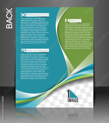 Interior Decorator Back Flyer Template
