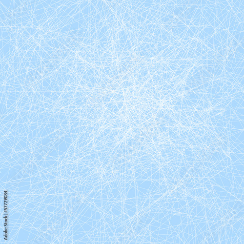 Scratched Blue Ice - Vector Illustration