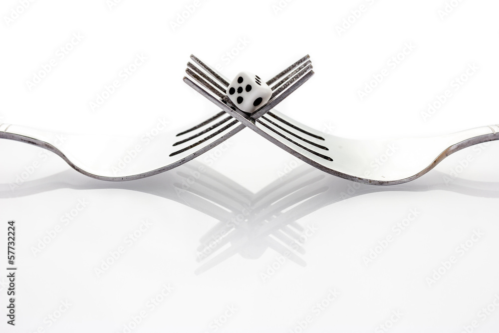 Kitchen forks in an abstract design. Kitchen forks in an abstract design.