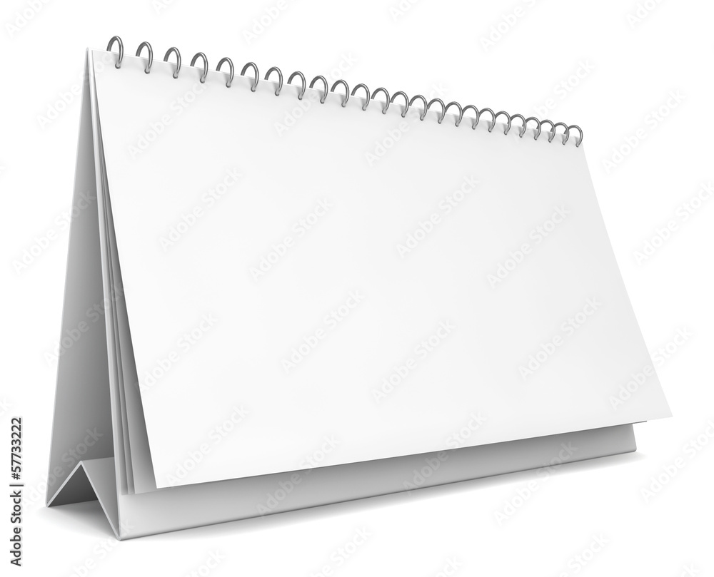 Blank calendar Blank calendar