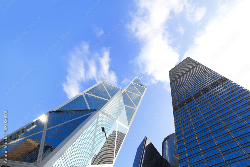 Modern business building Modern business building