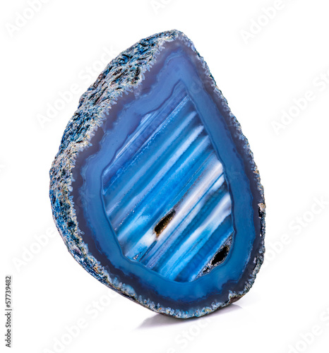 Agate crystal geode photo