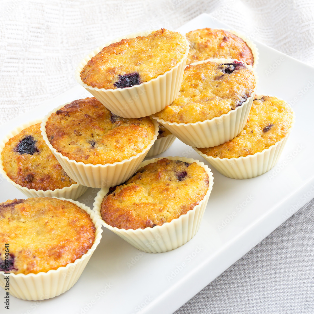 Blueberry lemon muffins Blueberry lemon muffins