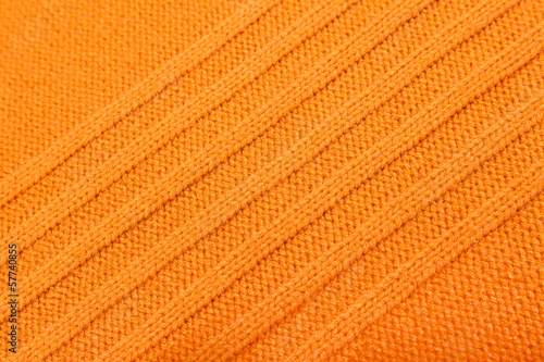 woven knitted orange background