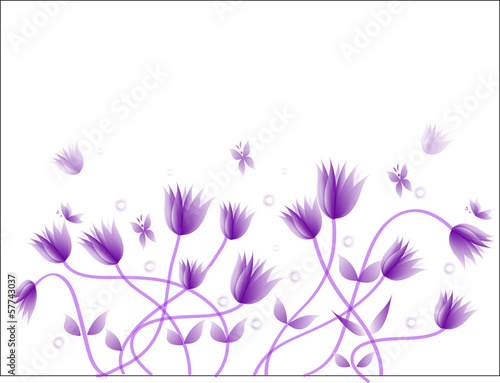 Fototapeta Naklejka Na Ścianę i Meble -  purple flower